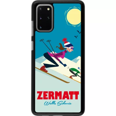 Coque Samsung Galaxy S20+ - Zermatt Ski Downhill
