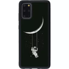 Coque Samsung Galaxy S20+ - Silicone rigide noir Astro balançoire