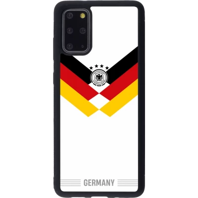 Coque Samsung Galaxy S20+ - Silicone rigide noir Maillot de football Allemagne 2026 personnalisable