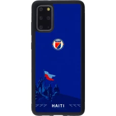 Samsung Galaxy S20+ Case Hülle - Silikon schwarz Haiti 2026 personalisierbares Fussballtrikot