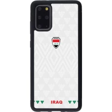Samsung Galaxy S20+ Case Hülle - Silikon schwarz Irak 2026 personalisierbares Fussballtrikot