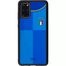 Samsung Galaxy S20+ Case Hülle - Silikon schwarz Italien 2022 personalisierbares Fußballtrikot