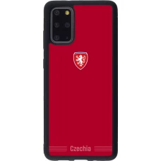 Samsung Galaxy S20+ Case Hülle - Silikon schwarz Tschechische Republik 2026 personalisierbares Fussballtrikot