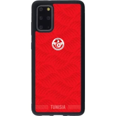 Samsung Galaxy S20+ Case Hülle - Silikon schwarz Tunesien 2026 personalisierbares Fussballtrikot