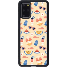 Coque Samsung Galaxy S20+ - Silicone rigide noir Pattern Summer 2026
