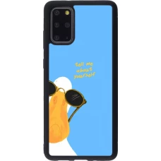 Coque Samsung Galaxy S20+ - Silicone rigide noir Tell me about yourself Summer 2026