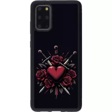 Samsung Galaxy S20+ Case Hülle - Silikon schwarz Valentine 2024 gothic love