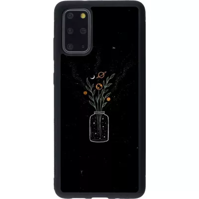 Coque Samsung Galaxy S20+ - Silicone rigide noir Vase black