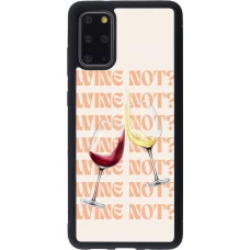 Samsung Galaxy S20+ Case Hülle - Silikon schwarz Wine not