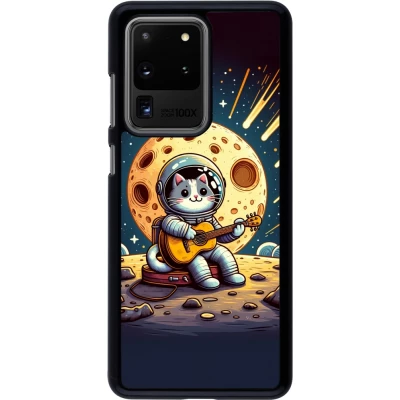 Samsung Galaxy S20 Ultra Case Hülle - AstroKatze RockMond