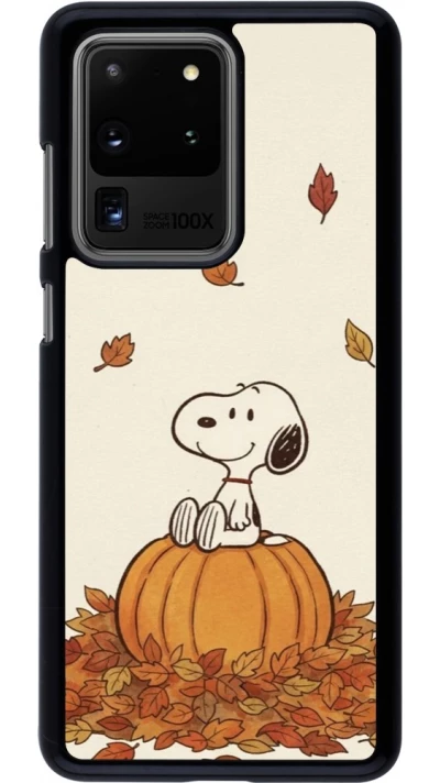 Coque Samsung Galaxy S20 Ultra - Autumn 26 Snoopy autumn