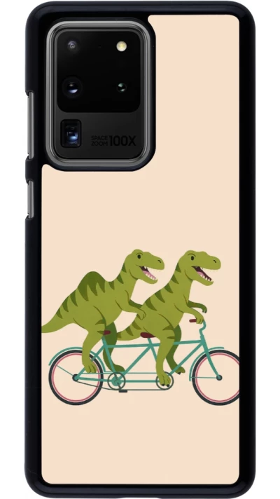 Samsung Galaxy S20 Ultra Case Hülle - Dinosaurs on bikes 2026