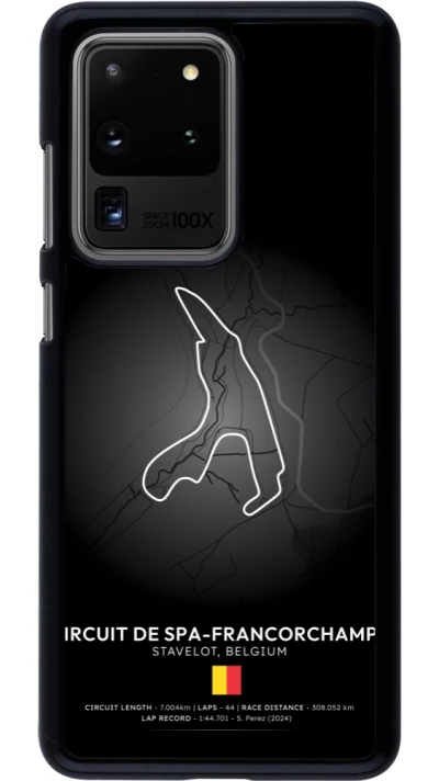 Samsung Galaxy S20 Ultra Case Hülle - F1 Track 2025 Belgium