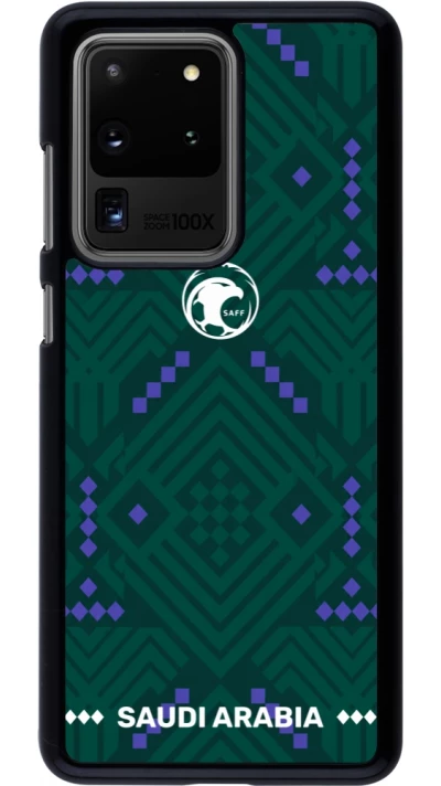 Samsung Galaxy S20 Ultra Case Hülle - Saudi Arabien 2026 personalisierbares Fussballtrikot