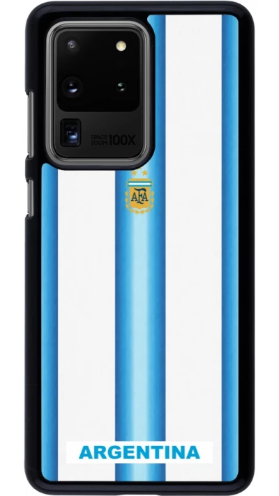 Samsung Galaxy S20 Ultra Case Hülle - Argentinien 2026 personalisierbares Fussballtrikot