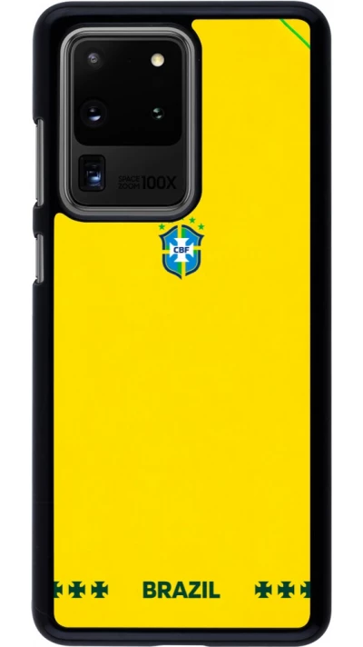 Samsung Galaxy S20 Ultra Case Hülle - Brasilien 2026 personalisierbares Fussballtrikot