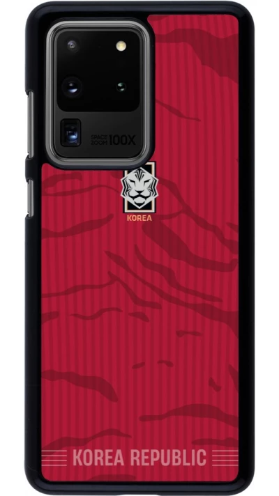 Samsung Galaxy S20 Ultra Case Hülle - Südkorea 2026 personalisierbares Fussballtrikot