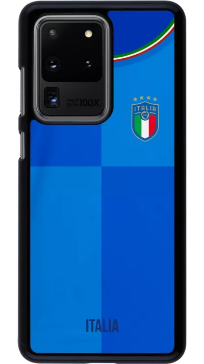 Samsung Galaxy S20 Ultra Case Hülle - Italien 2022 personalisierbares Fußballtrikot