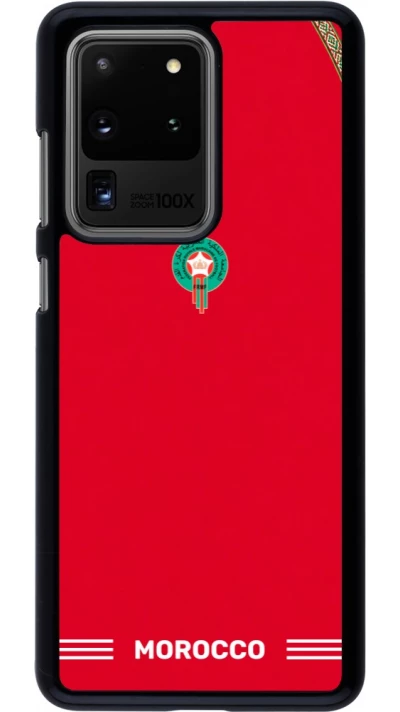 Samsung Galaxy S20 Ultra Case Hülle - Marokko 2026 personalisierbares Fussballtrikot
