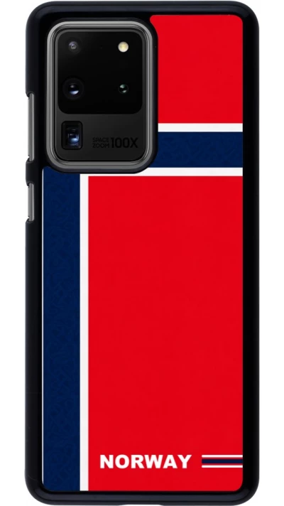 Samsung Galaxy S20 Ultra Case Hülle - Norwegen 2026 personalisierbares Fussballtrikot