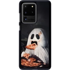 Coque Samsung Galaxy S20 Ultra - Halloween 2026 Ghost eating pizza