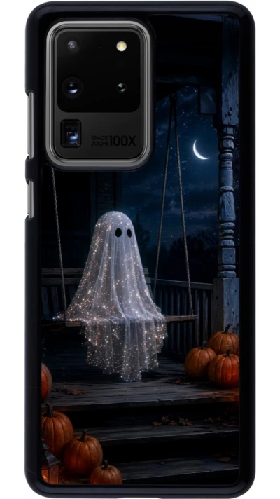 Coque Samsung Galaxy S20 Ultra - Halloween 2026 Ghost on a swing