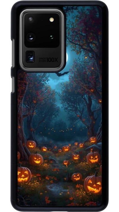 Coque Samsung Galaxy S20 Ultra - Halloween 2026 Road of Pumpkins