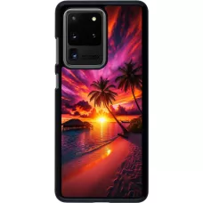 Samsung Galaxy S20 Ultra Case Hülle - Malediven Abenddämmerung Glückseligkeit