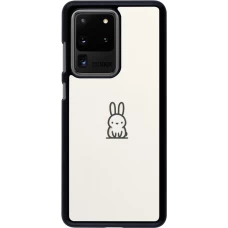 Samsung Galaxy S20 Ultra Case Hülle - Minimal Häschen Süße