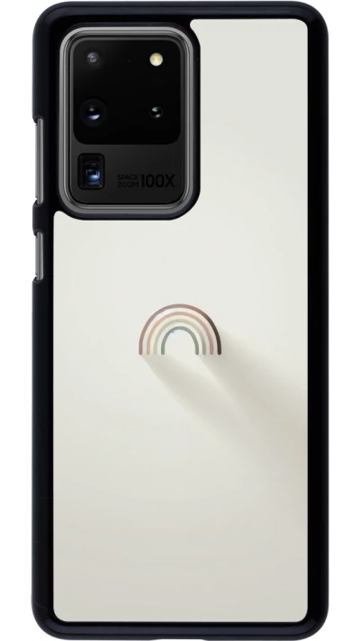 Samsung Galaxy S20 Ultra Case Hülle - Mini Regenbogen Minimal
