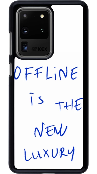 Coque Samsung Galaxy S20 Ultra - Offline is the new luxury
