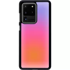 Samsung Galaxy S20 Ultra Case Hülle - Orange Pink Blue Gradient