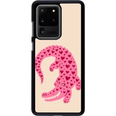 Samsung Galaxy S20 Ultra Case Hülle - Pink crocodile 2026