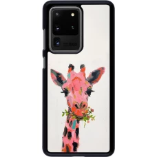 Coque Samsung Galaxy S20 Ultra - Pink Girafe Paint