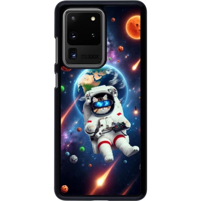 Samsung Galaxy S20 Ultra Case Hülle - VR SpaceCat Odyssee