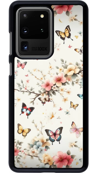 Coque Samsung Galaxy S20 Ultra - Spring 25 Papillons Légers