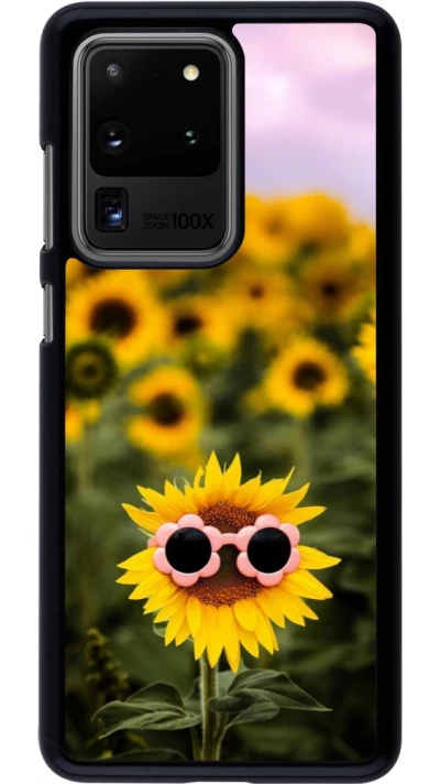 Coque Samsung Galaxy S20 Ultra - Sunflower with glasses Spring 2026