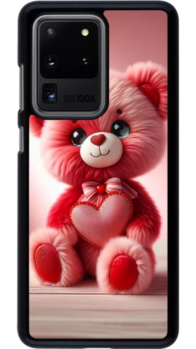 Coque Samsung Galaxy S20 Ultra - Valentine 2024 Ourson rose
