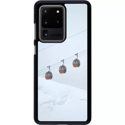 Samsung Galaxy S20 Ultra Case Hülle - Winter 22 ski lift