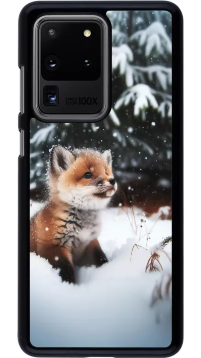 Coque Samsung Galaxy S20 Ultra - Noël 2023 Renardeau sapin