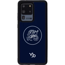 Samsung Galaxy S20 Ultra Case Hülle - Silikon schwarz Astrologie Steinbock