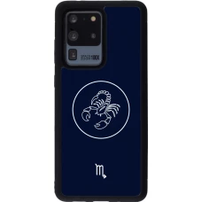 Samsung Galaxy S20 Ultra Case Hülle - Silikon schwarz Astrologie Skorpion