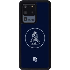 Samsung Galaxy S20 Ultra Case Hülle - Silikon schwarz Astrologie Jungfrau