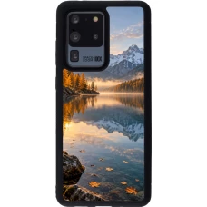 Coque Samsung Galaxy S20 Ultra - Silicone rigide noir Autumn 26 Autumn lake