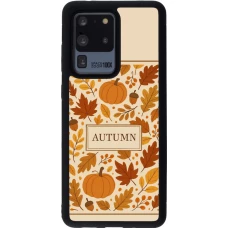 Coque Samsung Galaxy S20 Ultra - Silicone rigide noir Autumn 26 Hello autumn