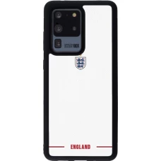 Samsung Galaxy S20 Ultra Case Hülle - Silikon schwarz England 2026 personalisierbares Fussballtrikot