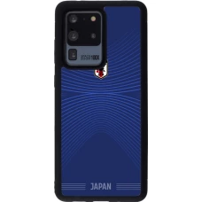 Samsung Galaxy S20 Ultra Case Hülle - Silikon schwarz Japan 2026 personalisierbares Fussballtrikot