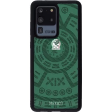Samsung Galaxy S20 Ultra Case Hülle - Silikon schwarz Mexiko 2026 personalisierbares Fussballtrikot