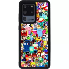 Coque Samsung Galaxy S20 Ultra - Silicone rigide noir Mixed cartoons
