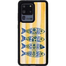 Samsung Galaxy S20 Ultra Case Hülle - Silikon schwarz Portuguese fish 2026